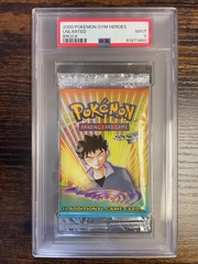 2000 Pokemon Gym Heroes Unlimited Brock Booster Pack PSA 9 91871460